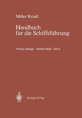 Springer |  Schiffahrtsrecht und Manövrieren | Buch |  Sack Fachmedien
