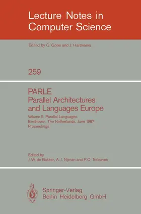 Bakker / Treleaven / Nijman |  PARLE Parallel Architectures and Languages Europe | Buch |  Sack Fachmedien