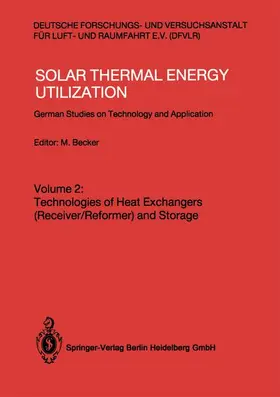 Becker |  Solar Thermal Energy Utilization | Buch |  Sack Fachmedien