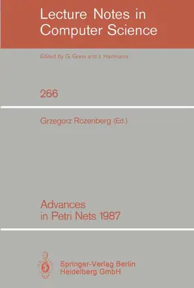 Rozenberg |  Advances in Petri Nets 1987 | Buch |  Sack Fachmedien
