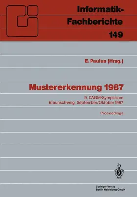 Paulus | Mustererkennung 1987 | Buch | 978-3-540-18375-4 | www.sack.de
