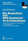 Steckel |  Die Evaluation von EDV-Systemen im Krankenhaus | Buch |  Sack Fachmedien