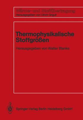 Blanke |  Thermophysikalische Stoffgrößen | Buch |  Sack Fachmedien