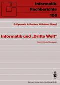 Cyranek / Kaiser / Kachru |  Informatik und ¿Dritte Welt¿ | Buch |  Sack Fachmedien
