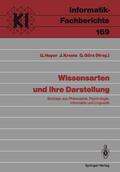 Heyer / Görz / Krems |  Wissensarten und ihre Darstellung | Buch |  Sack Fachmedien