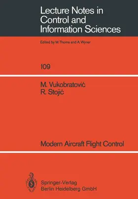 Stojic / Vukobratovic |  Modern Aircraft Flight Control | Buch |  Sack Fachmedien