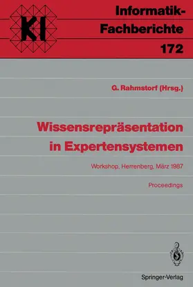 Rahmstorf | Wissensrepräsentation in Expertensystemen | Buch | 978-3-540-19216-9 | www.sack.de
