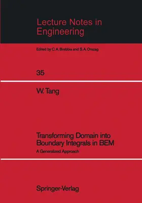 Tang |  Transforming Domain into Boundary Integrals in BEM | Buch |  Sack Fachmedien