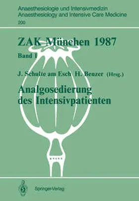 Benzer / Schulte am Esch |  ZAK München 1987 | Buch |  Sack Fachmedien