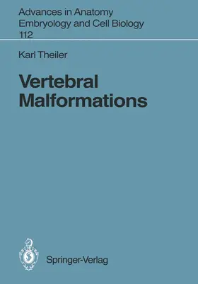 Theiler |  Vertebral Malformations | Buch |  Sack Fachmedien
