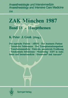 Groh / Peter |  ZAK München 1987 | Buch |  Sack Fachmedien