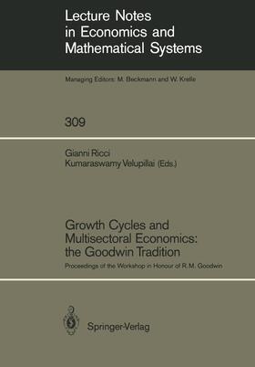 Velupillai / Ricci | Growth Cycles and Multisectoral Economics: the Goodwin Tradition | Buch | 978-3-540-19467-5 | sack.de