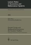 Velupillai / Ricci |  Growth Cycles and Multisectoral Economics: the Goodwin Tradition | Buch |  Sack Fachmedien