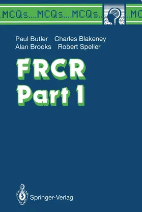 Butler / Speller / Blakeney |  FRCR Part I | Buch |  Sack Fachmedien