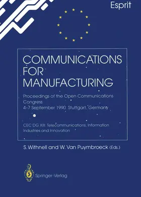 VanPuymbroeck / Withnell |  Communications for Manufacturing | Buch |  Sack Fachmedien