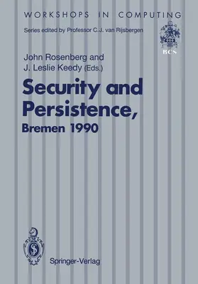 Rosenberg / Keedy |  Security and Persistence | Buch |  Sack Fachmedien