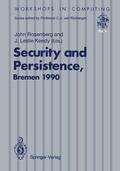 Keedy / Rosenberg |  Security and Persistence | Buch |  Sack Fachmedien