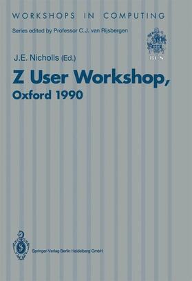 Nicholls | Z User Workshop, Oxford 1990 | Buch | 978-3-540-19672-3 | sack.de