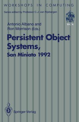 Morrison / Albano | Persistent Object Systems | Buch | 978-3-540-19800-0 | sack.de