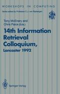 Paice / McEnery |  14th Information Retrieval Colloquium | Buch |  Sack Fachmedien
