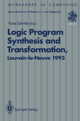 Deville | Logic Program Synthesis and Transformation | Buch | 978-3-540-19864-2 | sack.de