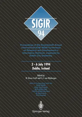 Croft / Rijsbergen |  SIGIR '94 | Buch |  Sack Fachmedien