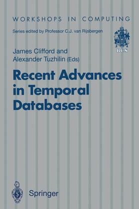 Tuzhilin / Clifford | Recent Advances in Temporal Databases | Buch | 978-3-540-19945-8 | sack.de