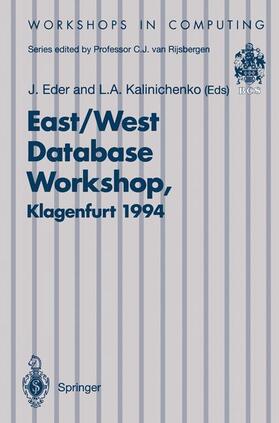 Kalinichenko / Eder | East/West Database Workshop | Buch | 978-3-540-19946-5 | sack.de
