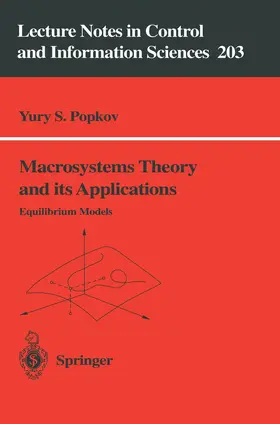 Popkov |  Macrosystems Theory and its Applications | Buch |  Sack Fachmedien