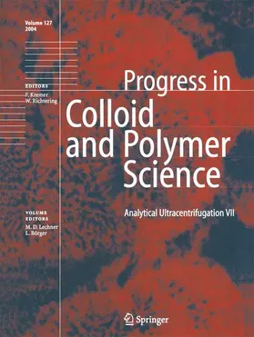 Börger / Lechner |  Analytical Ultracentrifugation VII | Buch |  Sack Fachmedien