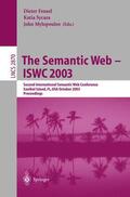 Sycara / Mylopoulos |  Semantic Web ISWC 2003 | Buch |  Sack Fachmedien