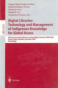 Sembok / Zaman / Myaeng |  Digital Libraries: Technology and Management of Indigenous Knowledge for Global Access | Buch |  Sack Fachmedien