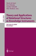 Swart / Roubens / Orlowska |  Theory and Applications of Relational Structures as Knowledge Instruments | Buch |  Sack Fachmedien