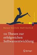 Gerlich |  111 Thesen zur erfolgreichen Softwareentwicklung | Buch |  Sack Fachmedien