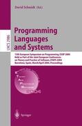 Schmidt |  Programming Languages and Systems | Buch |  Sack Fachmedien