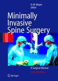 Mayer |  Minimally Invasive Spine Surgery | Buch |  Sack Fachmedien