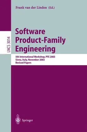 Linden |  Software Product-Family Engineering | Buch |  Sack Fachmedien