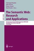 Davies / Studer / Bussler |  The Semantic Web: Research and Applications | Buch |  Sack Fachmedien