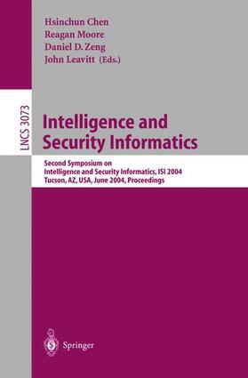 Chen / Leavitt / Moore |  Intelligence and Security Informatics | Buch |  Sack Fachmedien