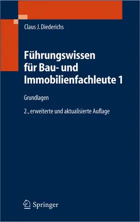 Diederichs |  Führungswissen für Bau- und Immobilienfachleute 1 | Buch |  Sack Fachmedien