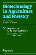 Palmer / Kasha / Keller |  Haploids in Crop Improvement II | Buch |  Sack Fachmedien