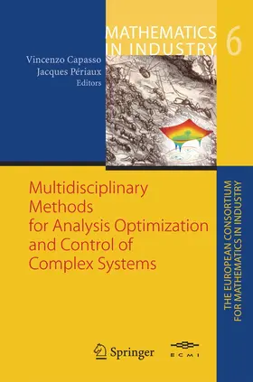 Capasso / Periaux |  Multidisciplinary Methods for Analysis, Optimization and Control of Complex Systems | Buch |  Sack Fachmedien