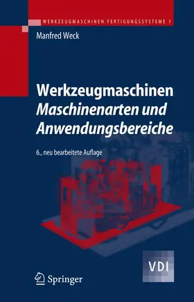 Weck |  Werkzeugmaschinen 1 | Buch |  Sack Fachmedien