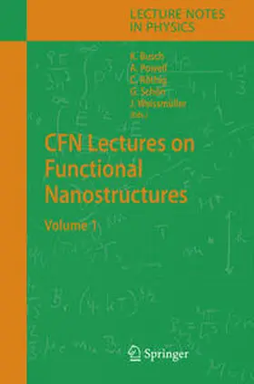 Busch / Powell / Röthig |  CFN Lectures on Functional Nanostructures | Buch |  Sack Fachmedien