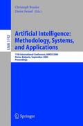 Bussler |  Artificial Intelligence: Methodology, Systems, and Applications | Buch |  Sack Fachmedien