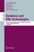 Bellahsène / Milo / Unland |  Database and XML Technologies | Buch |  Sack Fachmedien