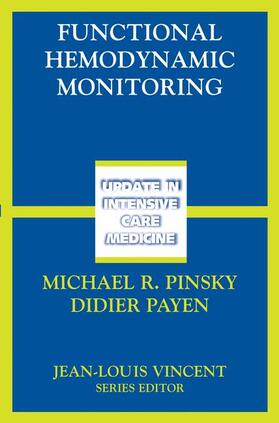Pinsky / Payen | Functional Hemodynamic Monitoring | Buch | 978-3-540-22986-5 | sack.de