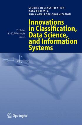 Baier / Wernecke | Innovations in Classification, Data Science, and Information | Buch | sack.de