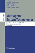 Lindemann-v. Trzebiatowski / Denzinger / Timm |  Multiagent System Technologies | Buch |  Sack Fachmedien