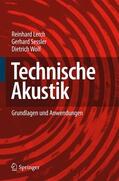 Lerch / Wolf / Sessler |  Technische Akustik | Buch |  Sack Fachmedien